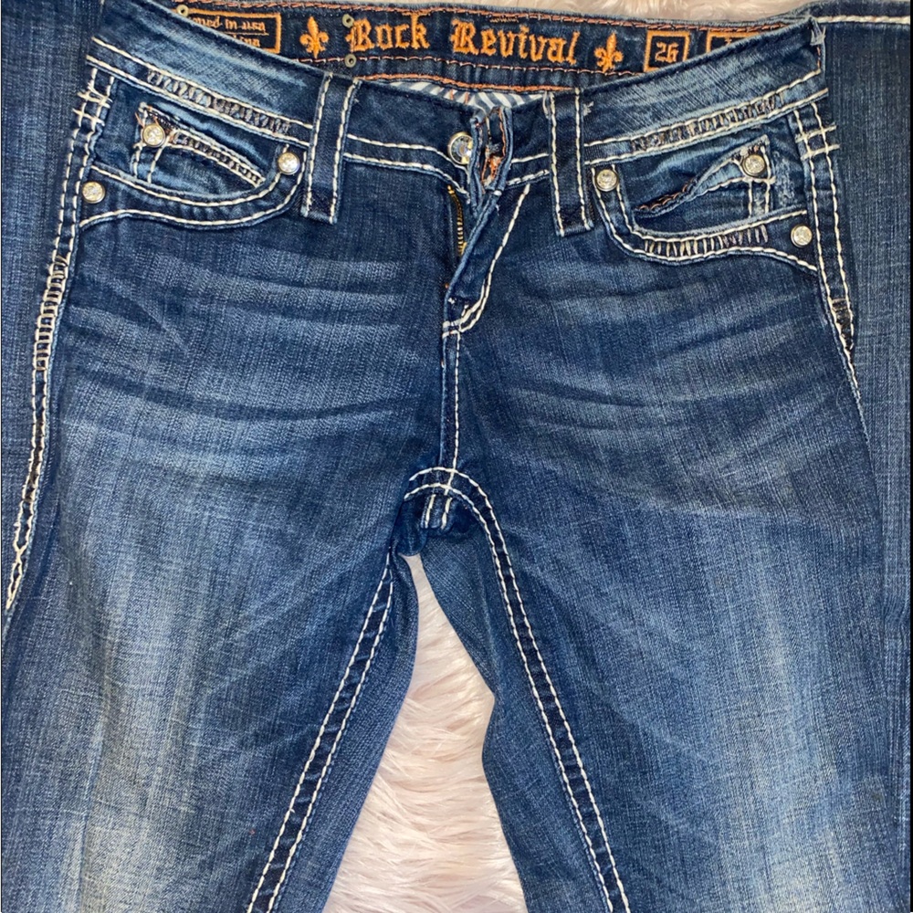Rock Revival Jeans Bootcut Size 26XL